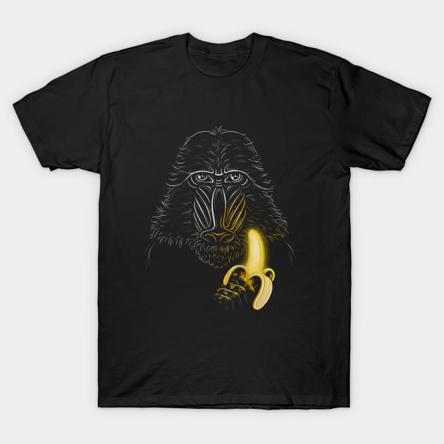 Darth Baboon T-Shirt by enkeldika2